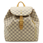 Louis Vuitton Damier Azur Sperone Backpack Shoulder