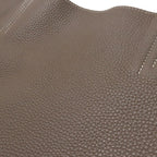 Hermes Double Sens 36 Tote Shoulder Bag Reversible Taurillon Clemence Etoupe — view 4