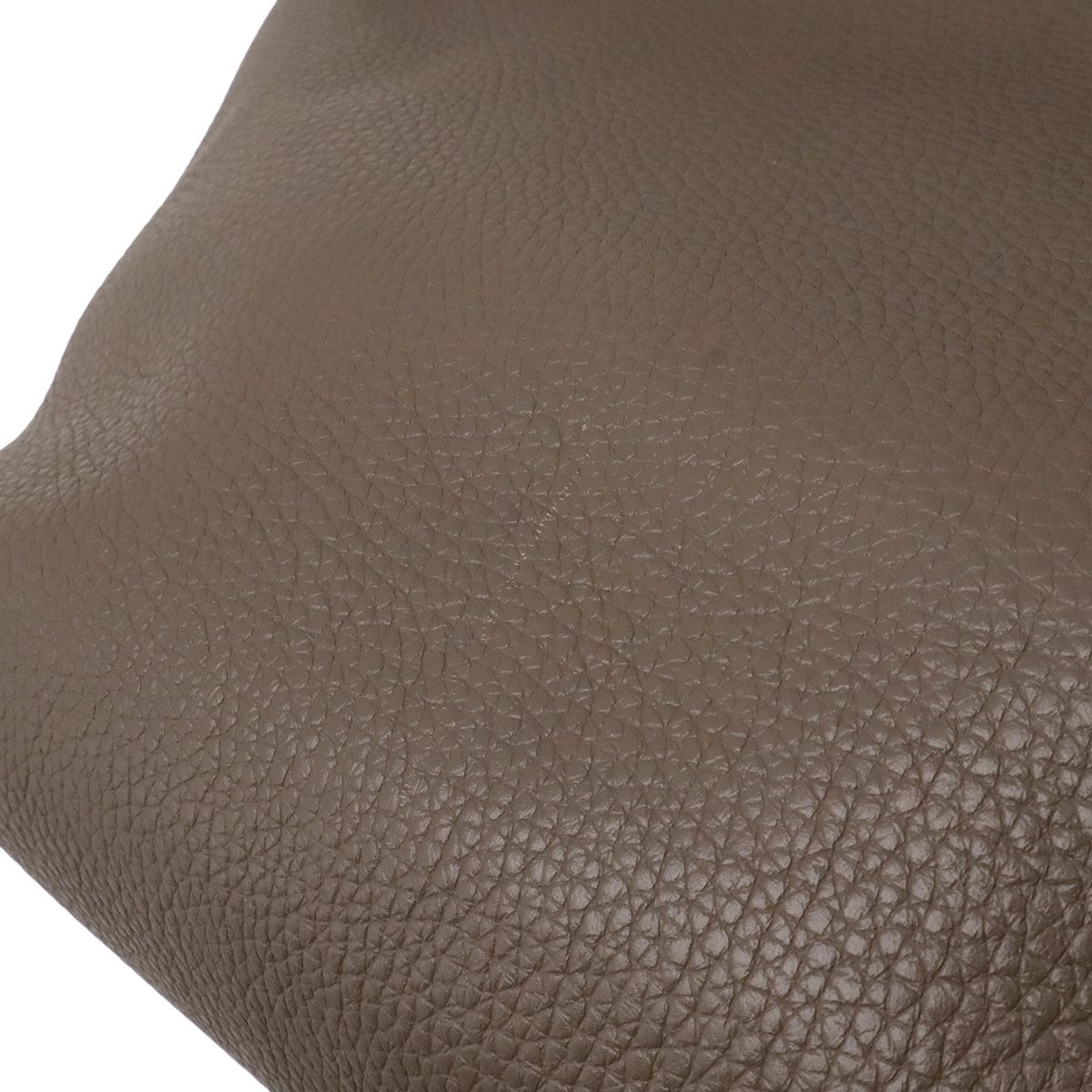 Hermes Double Sens 36 Tote Shoulder Bag Reversible Taurillon Clemence Etoupe — view 5