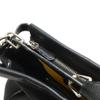 Fendi Monster Star Bugs Selleria Peekaboo Tote 2-Way Shoulder Bag Leather Black — view 5