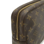 Louis Vuitton Monogram Trousse Toilet 23 Makeup Pouch Clutch Case — view 4