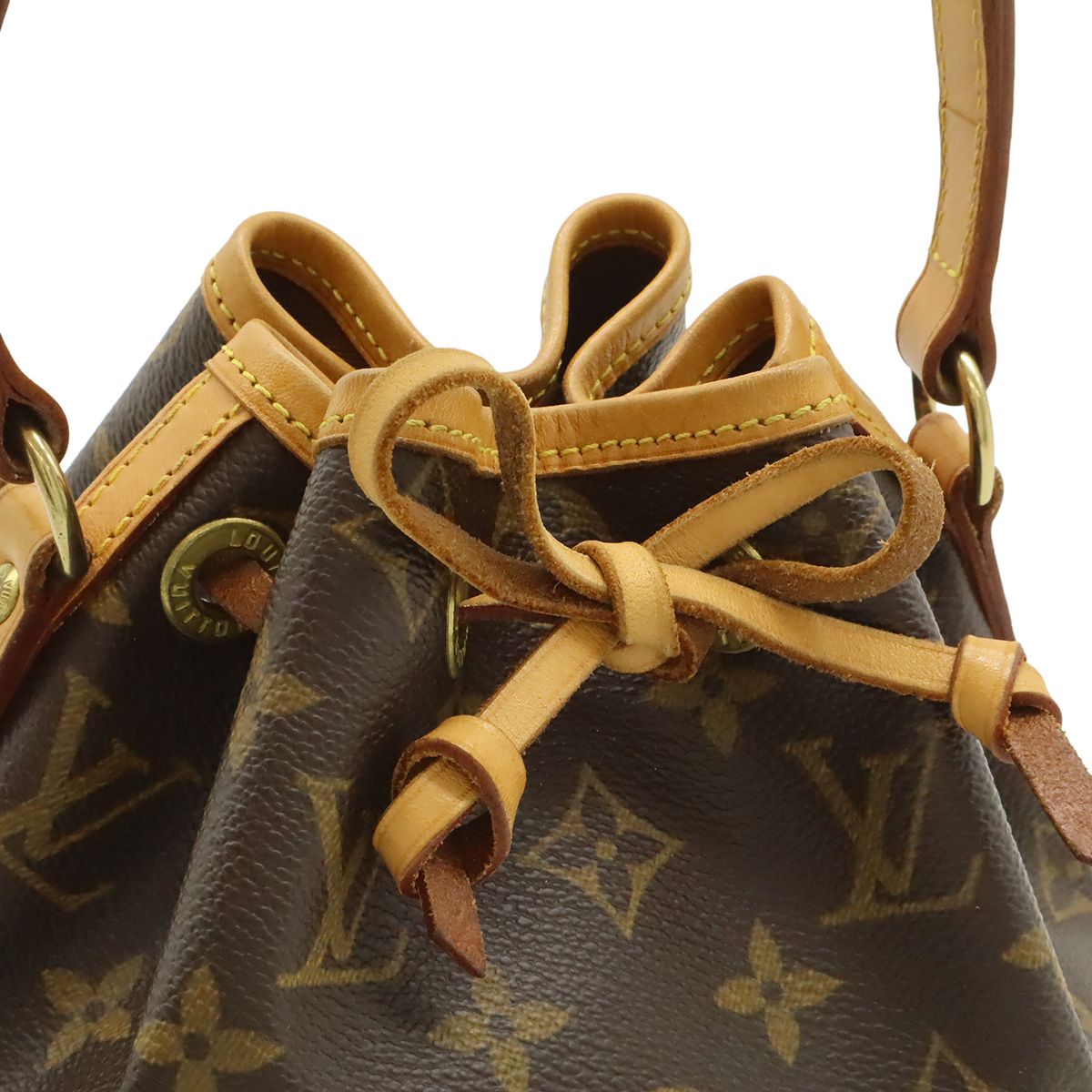 Louis Vuitton Monogram Mini Noe Handbag Bag Drawstring — view 4
