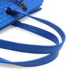Bottega Veneta 2-Way Tote Shoulder Bag Leather Blue — view 4
