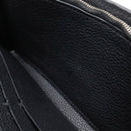 Louis Vuitton Monogram Mahina Portefeuille Iris Bifold Wallet Leather Noir — view 6