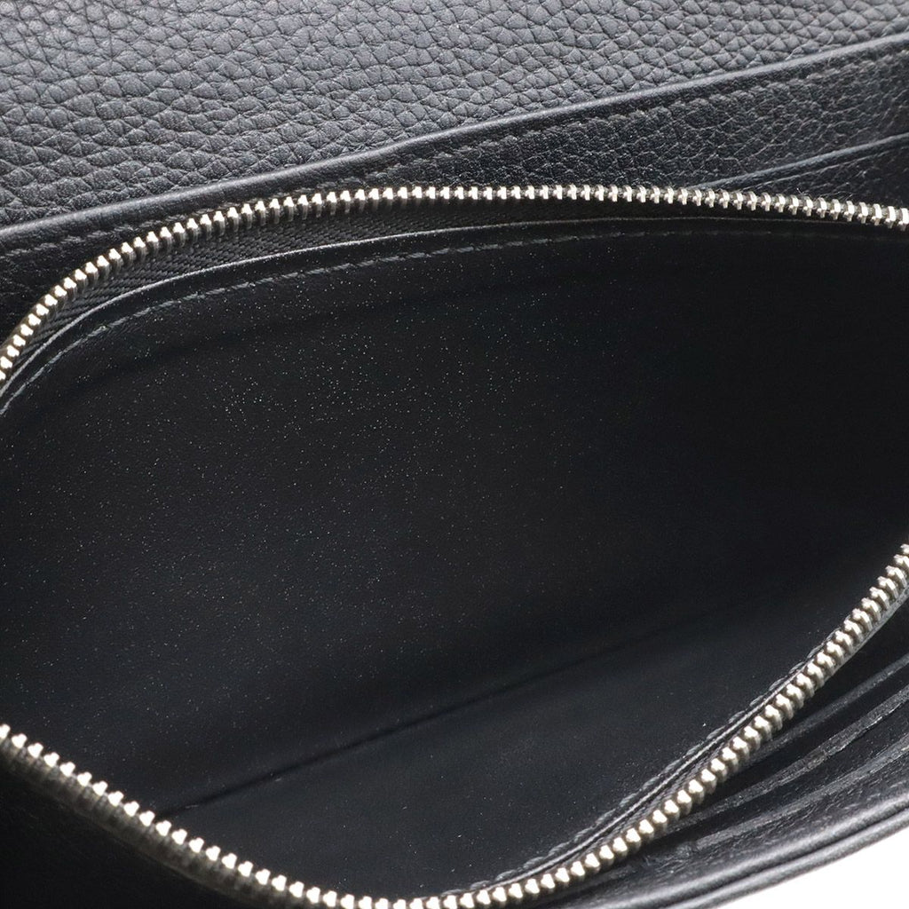 Louis Vuitton Monogram Mahina Portefeuille Iris Bifold Wallet Leather Noir — view 8