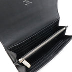 Louis Vuitton Monogram Mahina Portefeuille Iris Bifold Wallet Leather Noir — view 5