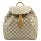 Louis Vuitton Damier Azur Sperone Backpack Shoulder