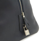 Hermes Cavour Boston Bag Purse Toile Ash Taurillon Cristobal Blue Indigo — view 6