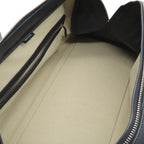 Hermes Cavour Boston Bag Purse Toile Ash Taurillon Cristobal Blue Indigo — view 7