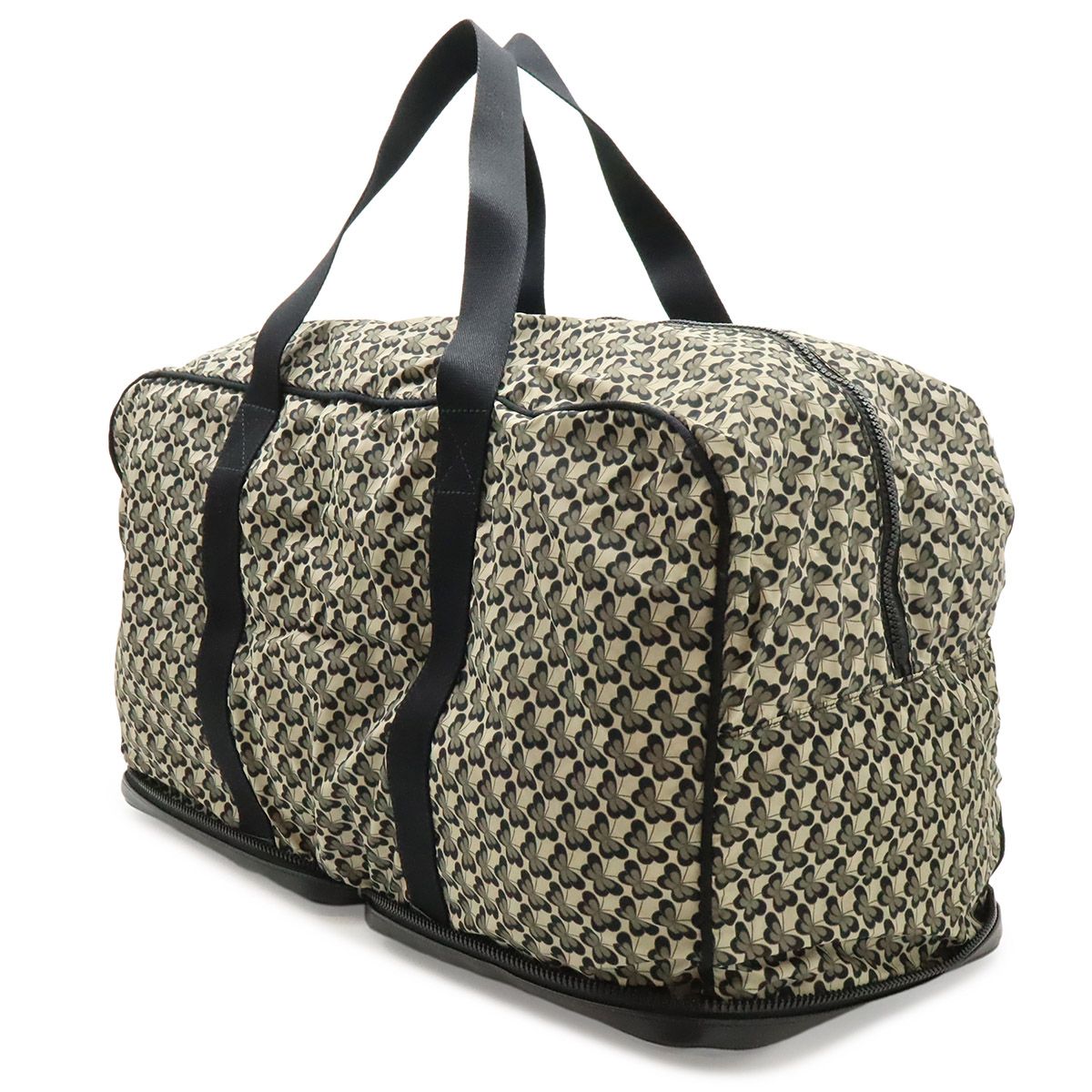 Bottega Veneta Intrecciato Tote Foldable Butterfly Leather Nylon Black Light — view 5