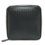 Bottega Veneta Intrecciato Tote Foldable Butterfly Leather Nylon Black Light