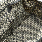 Bottega Veneta Intrecciato Tote Foldable Butterfly Leather Nylon Black Light — view 9