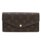 Louis Vuitton Monogram Portefeuille Sarah Bifold Wallet Fuchsia