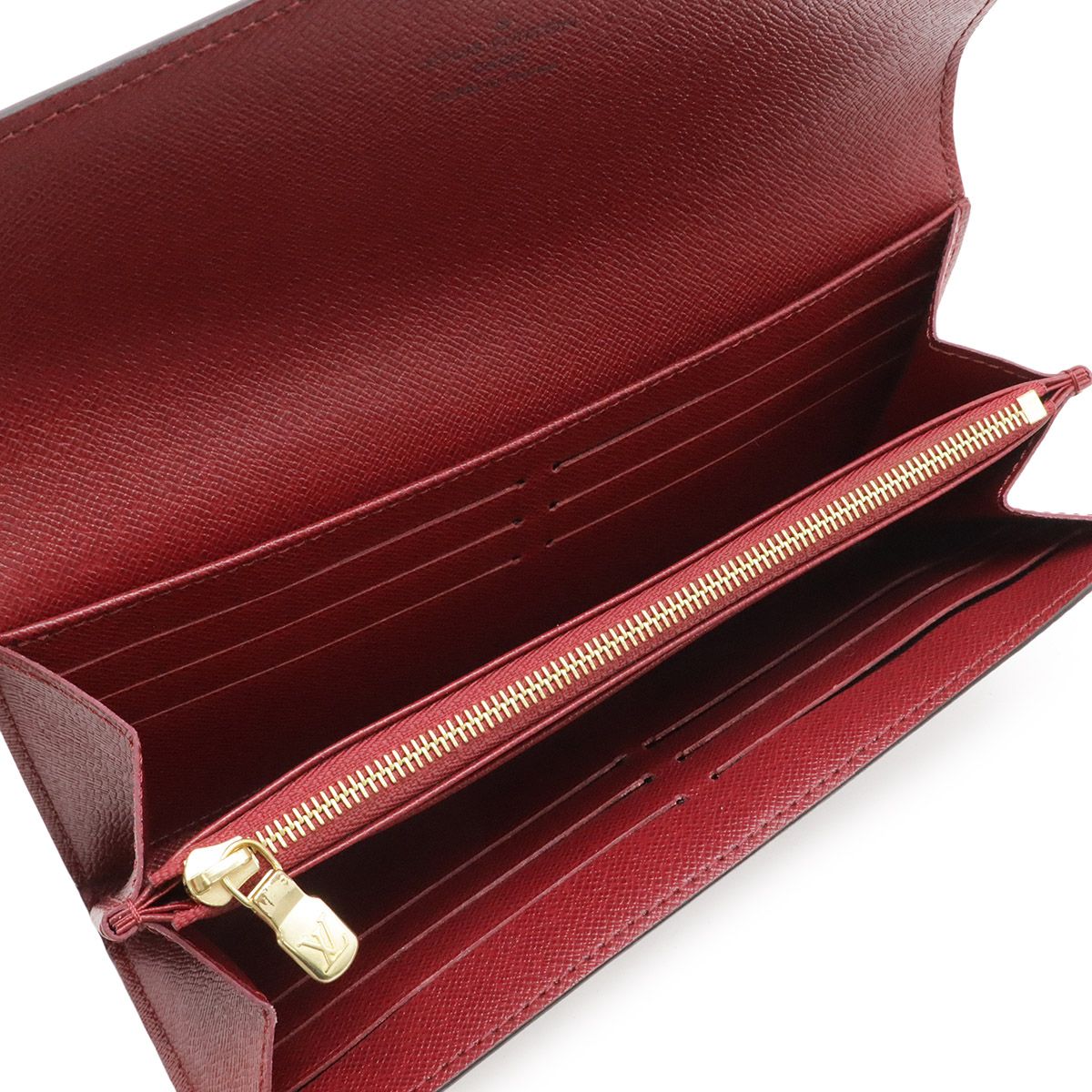 Louis Vuitton Monogram Portefeuille Sarah Bifold Wallet Fuchsia — view 5