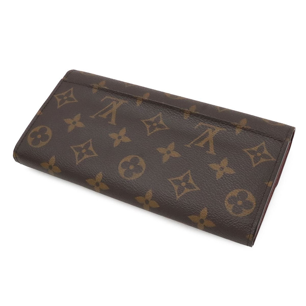 Louis Vuitton Monogram Portefeuille Sarah Bifold Wallet Fuchsia — view 2
