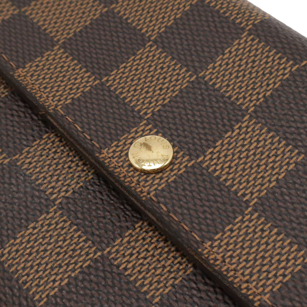 Louis Vuitton Damier Portefeuille Sarah Flap Wallet Bifold — view 4