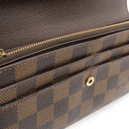Louis Vuitton Damier Portefeuille Sarah Flap Wallet Bifold — view 7