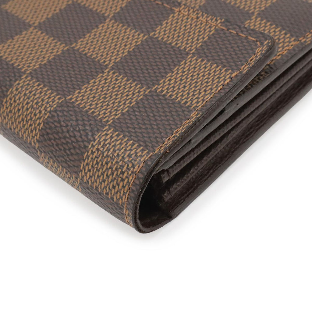 Louis Vuitton Damier Portefeuille Sarah Flap Wallet Bifold — view 3