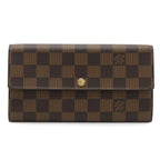 Louis Vuitton Damier Portefeuille Sarah Flap Wallet Bifold