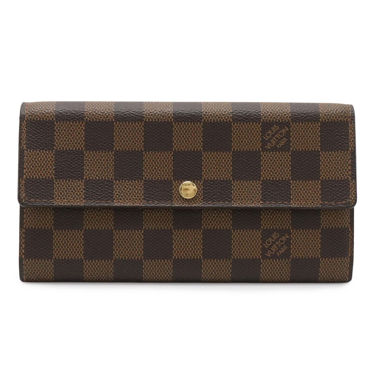 Louis Vuitton Damier Portefeuille Sarah Flap Wallet Bifold