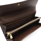 Louis Vuitton Damier Portefeuille Sarah Flap Wallet Bifold — view 5