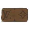 Louis Vuitton Monogram Giant Reverse Zippy Wallet Zip Around