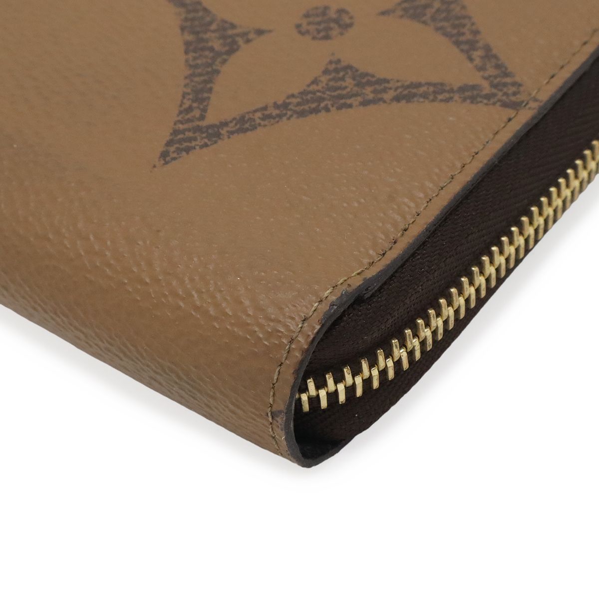 Louis Vuitton Monogram Giant Reverse Zippy Wallet Zip Around — view 3