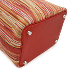 Hermes Picotin PM Tote Vibrato Togo Leather Rouge Vif Red Multicolor — view 3