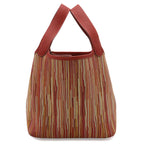 Hermes Picotin PM Tote Vibrato Togo Leather Rouge Vif Red Multicolor