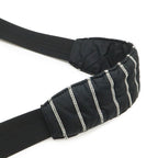 Chanel Sports Line Shoulder Bag Crossbody Nylon Black White — view 5