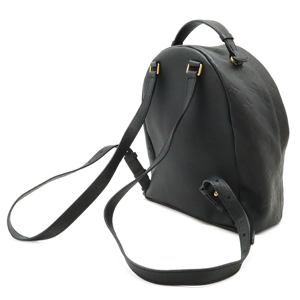 Louis Vuitton Monogram Empreinte Sorbonne Backpack Mini Noir Black