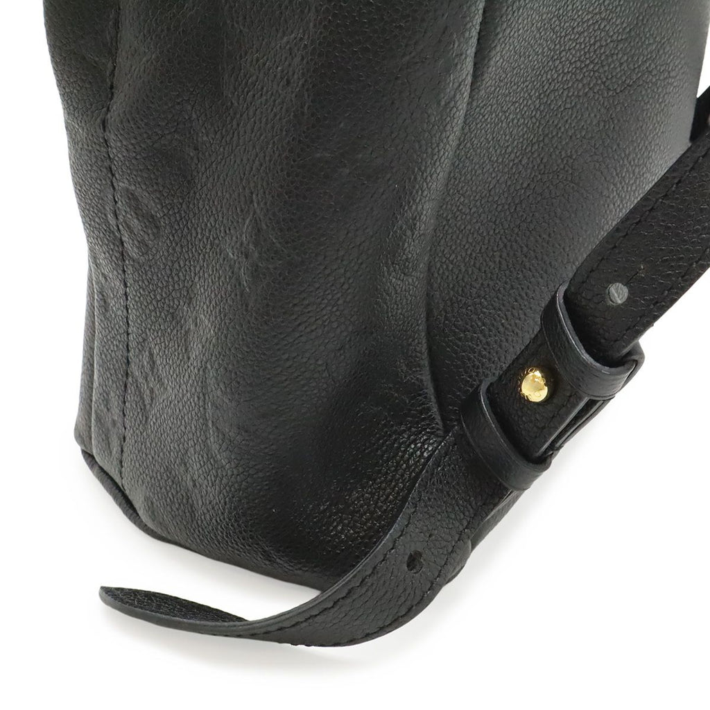 Louis Vuitton Monogram Empreinte Sorbonne Backpack Mini Noir Black — view 5
