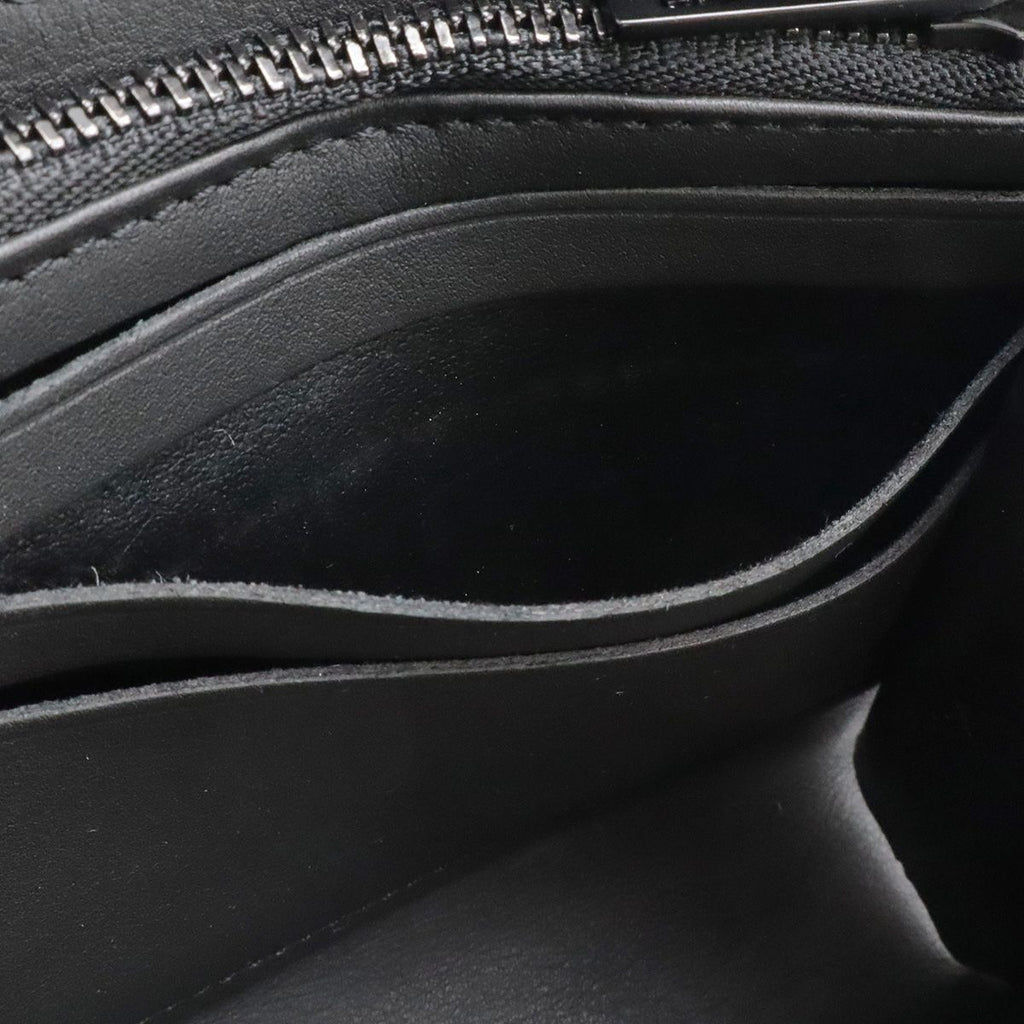 Louis Vuitton LV Aerogram Zippy Wallet L-shaped Zipper Gray Leather Noir Black — view 8