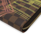 Louis Vuitton Damier Trunk Print Zippy Wallet Zip Around Christmas Limited — view 3