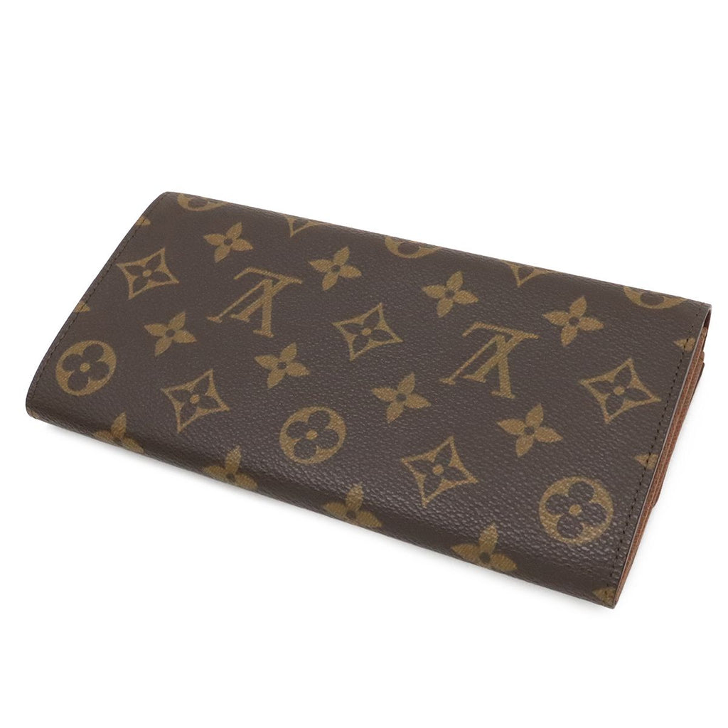 Louis Vuitton Monogram Pochette Porte-Monnaie Cles Flap Wallet Bifold — view 2