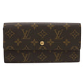 Louis Vuitton Monogram Pochette Porte-Monnaie Cles Flap Wallet Bifold