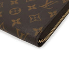 Louis Vuitton Monogram Zippy Organizer Zip Around Wallet — view 3