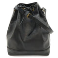Louis Vuitton Epi Noe Shoulder Bag Drawstring Noir Black Gold