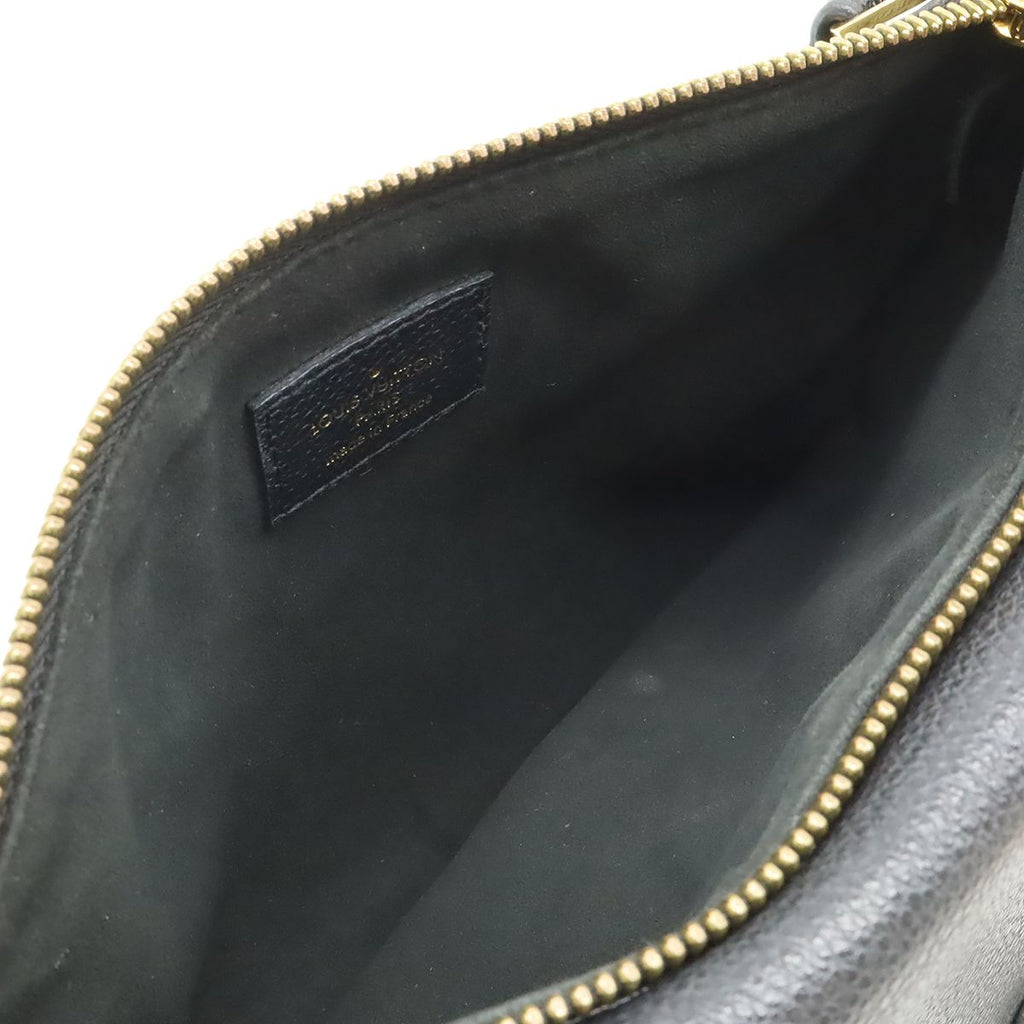 Louis Vuitton Monogram Empreinte Twice Shoulder Bag Pochette Crossbody Noir — view 7
