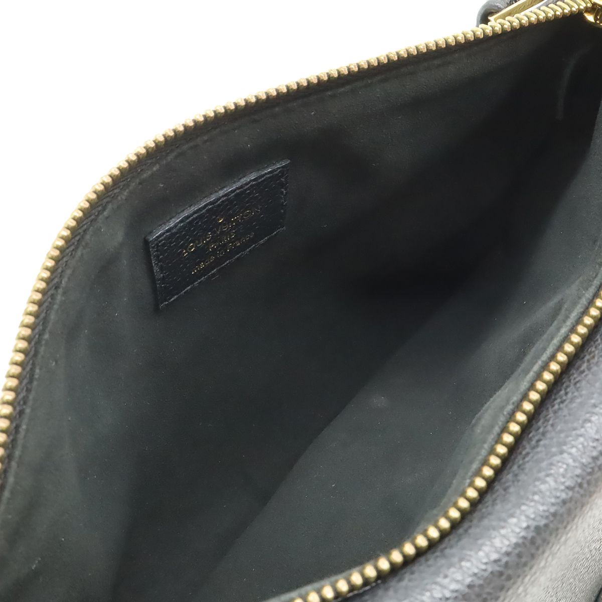 Louis Vuitton Monogram Empreinte Twice Shoulder Bag Pochette Crossbody Noir — view 7