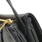 Louis Vuitton Monogram Empreinte Twice Shoulder Bag Pochette Crossbody Noir — view 9
