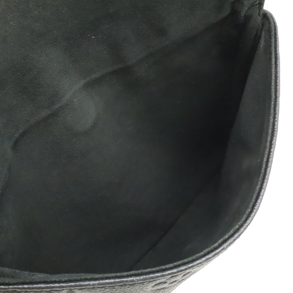 Louis Vuitton Monogram Empreinte Twice Shoulder Bag Pochette Crossbody Noir — view 6