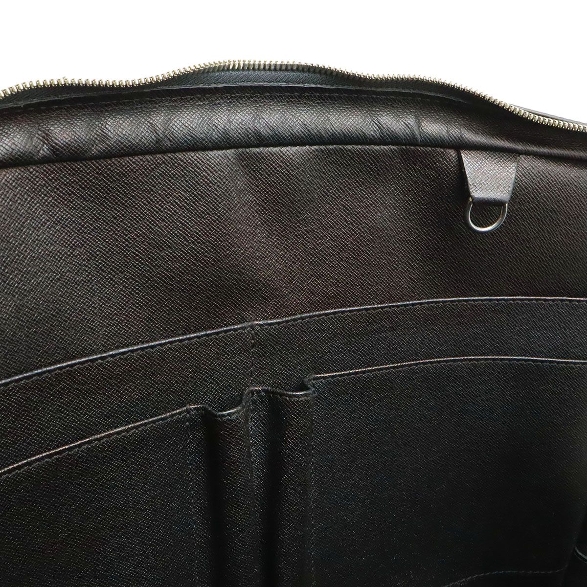 Louis Vuitton Epi Pdv Porte Document Voyage Business Briefcase Noir Black Silver — view 7