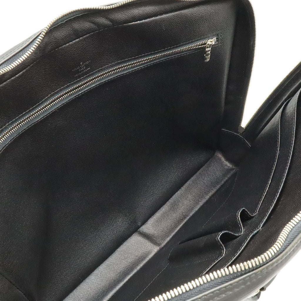 Louis Vuitton Epi Pdv Porte Document Voyage Business Briefcase Noir Black Silver — view 6