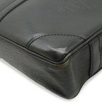 Louis Vuitton Epi Pdv Porte Document Voyage Business Briefcase Noir Black Silver — view 3
