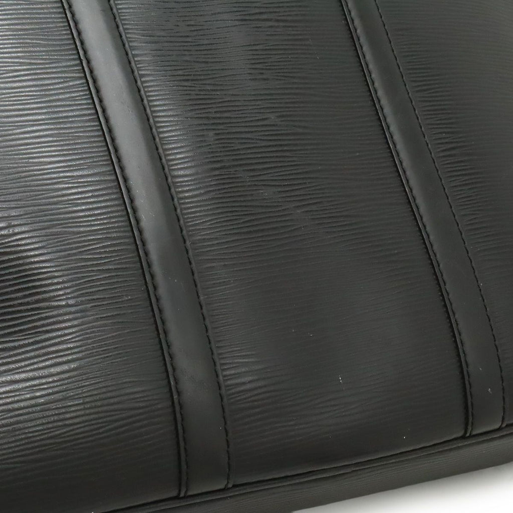 Louis Vuitton Epi Pdv Porte Document Voyage Business Briefcase Noir Black Silver — view 9
