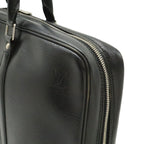 Louis Vuitton Epi Pdv Porte Document Voyage Business Briefcase Noir Black Silver — view 8