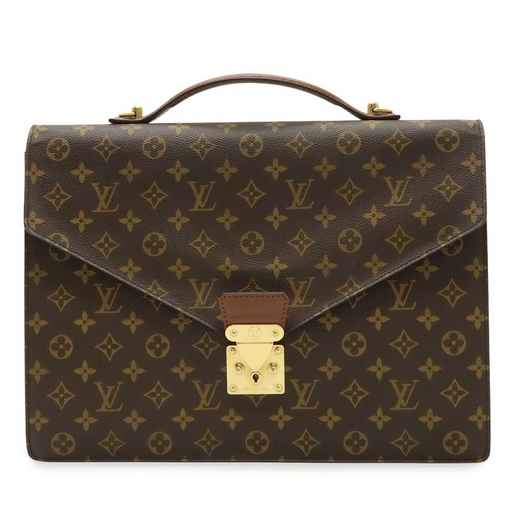 Louis Vuitton Monogram Porte Documents Bandouliere Briefcase Business