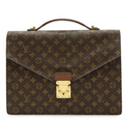 Louis Vuitton Monogram Porte Documents Bandouliere Briefcase Business
