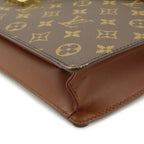 Louis Vuitton Monogram Porte Documents Bandouliere Briefcase Business — view 3